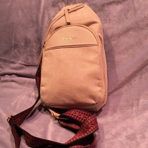 HAUTE HIPPIE Black On the Go Backpack Viral Decorative Beige Strap NWT Haute Hippie | Bags | Black Haute Hippie Backpack | Poshmark main image 2